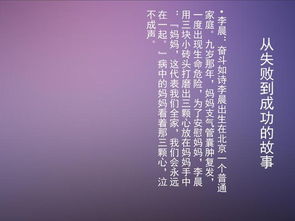 典故,失敗,成功