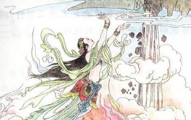 女媧造人的典故,女媧煉石典故,女媧煉石補天處典故