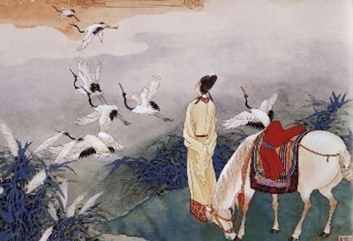 李商隱無題的典故是什么,李商隱無題中青鳥的典故,無題李商隱里面的典故