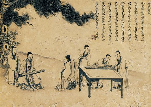 湘靈鼓瑟典故,湘妃鼓瑟典故,素女鼓瑟的典故