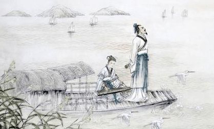 典故,隱居,描寫