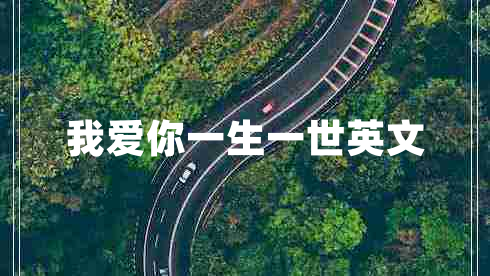 我愛你一生一世英文