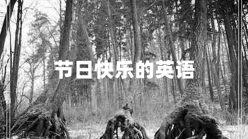 節(jié)日快樂(lè)的英語(yǔ)