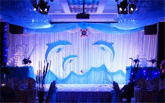 高端藍(lán)色主題婚禮策劃方案