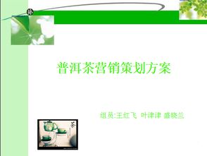 普洱茶營(yíng)銷策劃方案