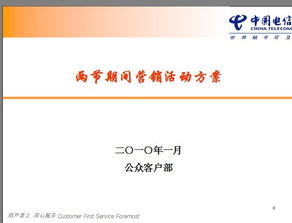 中國電信活動策劃方案