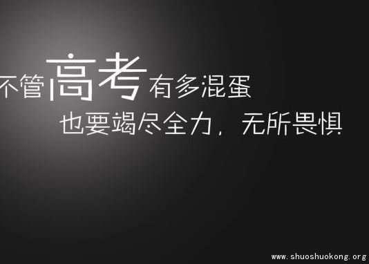 高三沖刺正能量句子