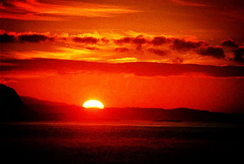 描寫夕陽(yáng)充滿正能量的句子