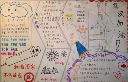 弘揚(yáng)正能量攜手抗疫情手抄報(bào)三級(jí)句子