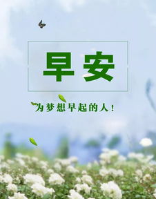 文藝早安正能量的句子說說心情短語