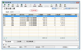 計(jì)提工資三費(fèi)會(huì)計(jì)科目