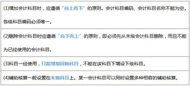 會(huì)計(jì)科目設(shè)置中的科目屬性包含的內(nèi)容