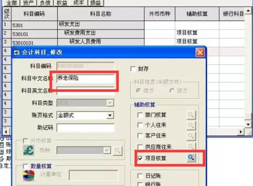 用友里怎么設置會計科目和賬戶
