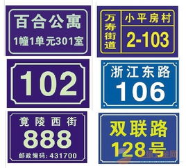 小區(qū)門(mén)牌會(huì)計(jì)科目