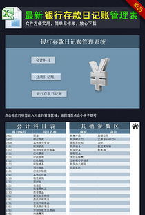 金融銀行存款會計科目是什么