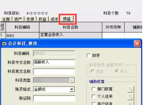 外包,會計科目,設置