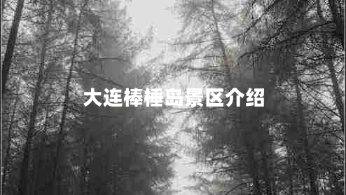 大連棒棰島景區(qū)介紹 大連棒棰島景區(qū)介紹