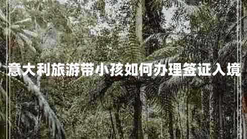 意大利旅游帶小孩如何辦理簽證入境