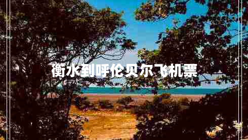 衡水到呼倫貝爾飛機(jī)票