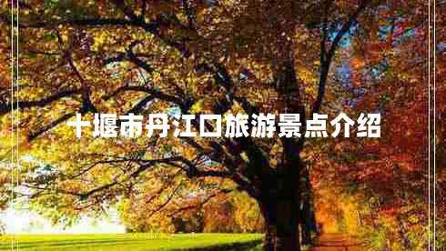 十堰市丹江口旅游景點介紹