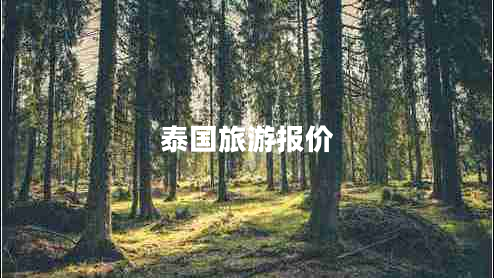 泰國旅游報價