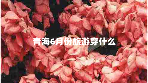 青海6月份旅游穿什么