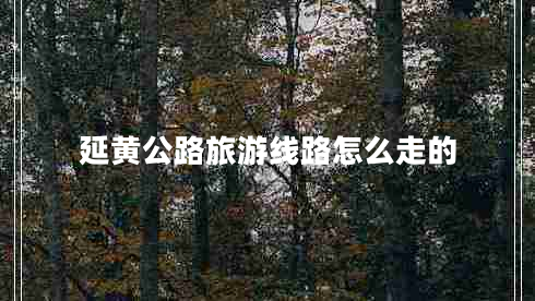 延黃公路旅游線路怎么走的