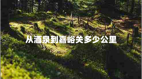 從酒泉到嘉峪關(guān)多少公里 從酒泉到嘉峪關(guān)多少公里