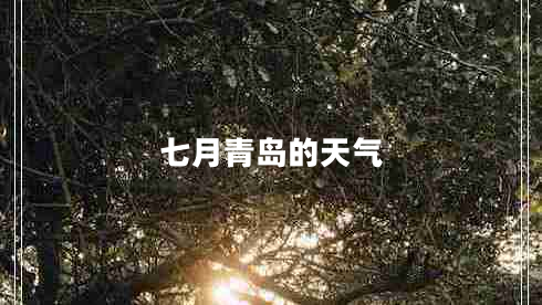 七月青島的天氣