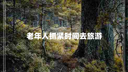 老年人抓緊時(shí)間去旅游