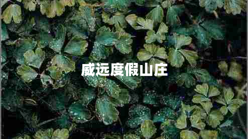 威遠(yuǎn)度假山莊 威遠(yuǎn)度假山莊