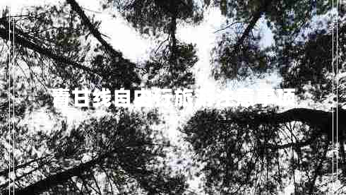 青甘線自由行旅游注意事項(xiàng) 青甘線自由行旅游注意事項(xiàng)