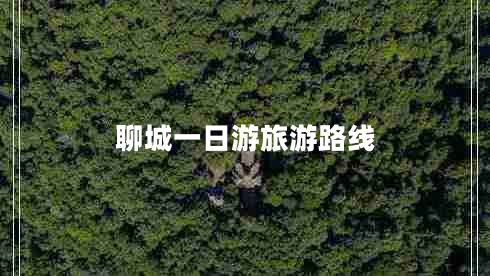 聊城一日游旅游路線(xiàn)