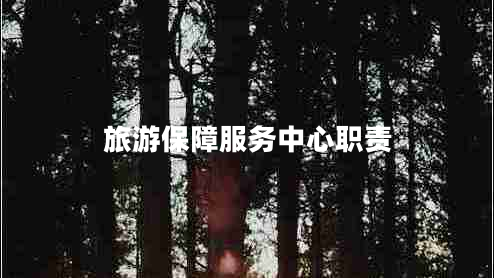 旅游保障服務(wù)中心職責(zé)