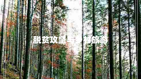 脫貧攻堅(jiān)與鄉(xiāng)村旅游