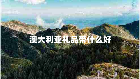 澳大利亞禮品帶什么好