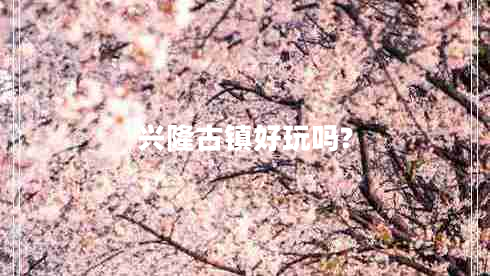 興隆古鎮(zhèn)好玩嗎? 興隆古鎮(zhèn)好玩嗎?