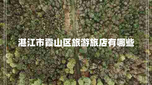 湛江市霞山區(qū)旅游旅店有哪些