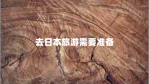 去日本旅游需要準備