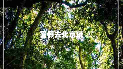 暑假去北京玩 暑假去北京玩
