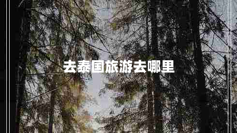 去泰國旅游去哪里 去泰國旅游去哪里