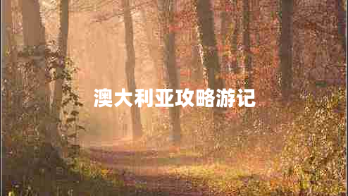 澳大利亞攻略游記