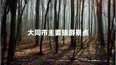 大同市主要旅游景點(diǎn)