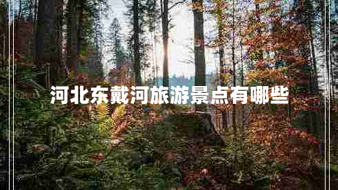 河北東戴河旅游景點有哪些