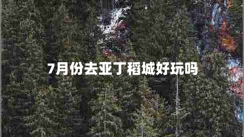 7月份去亞丁稻城好玩嗎