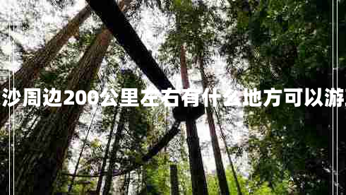 長(zhǎng)沙周邊200公里左右有什么地方可以游玩
