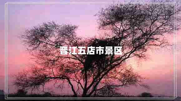 晉江五店市景區(qū)