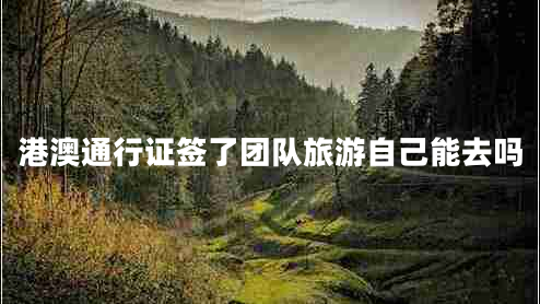 港澳通行證簽了團隊旅游自己能去嗎