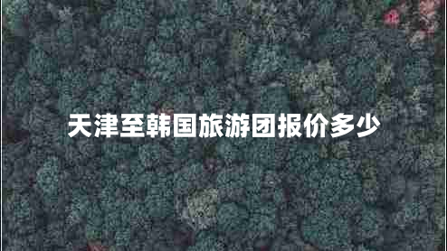 天津至韓國旅游團報價多少 天津至韓國旅游團報價多少