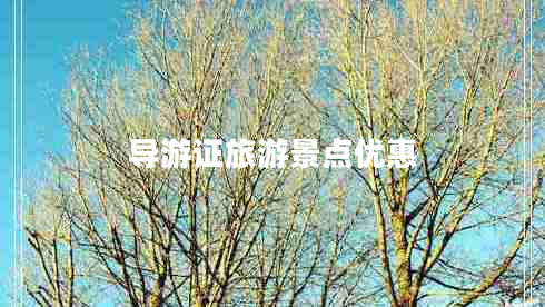 導(dǎo)游證旅游景點(diǎn)優(yōu)惠